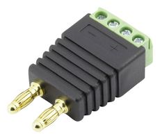 CLB-JL-8158 Conn, Banana, Plug, 15A, Screw, 30Vdc Clever Little Box