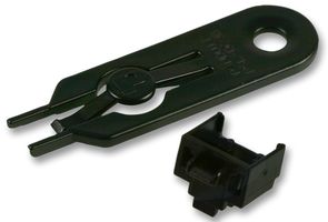 PSL-DCJB-Bl Blockout, RJ45, x10 And Tool, Black,PK10 PANDUIT