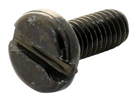 M310PSSTMCB100- Pan Head Slotted Screw, Steel, m3, Pk100 Tr Fastenings