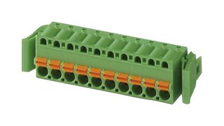 FKC 2,5/ 4-ST-5,08-RF Terminal Block, Pluggable, 4Pos, 12AWG Phoenix Contact