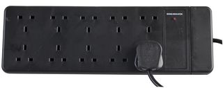 PEL01386 Power Strip, 10 Outlet, 13a, 250V, 1m Pro Elec