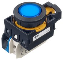 CW1L-M1E10QM4S Pb Switch, SPST-NO, 10A, 120VAC, Screw Idec