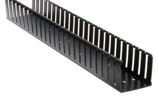 G2.5X3BL6 Wide Slot Duct, Pvc, 2.5X3X6',Bl,6ft PANDUIT