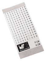 691900410202 Terminal Block, Label, 11-20, 7.62mm Wurth Elektronik
