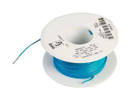 HW2844/7-2-100 Hook-Up Wire, 24AWG, Black, 100FT Omega