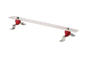GB2D0044TPI-1 D-Pattern Grounding Busbar, 25.4mm/44POS PANDUIT