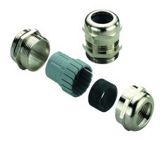 VG M25-1/MS68 Cable Gland, M25, Brass, 17mm Weidmuller