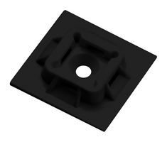 SGABM25-S6-C0 Cable Tie Mount, 25.4mm, PA6.6, Black PANDUIT
