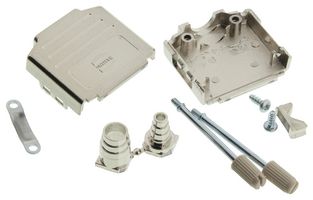 09670150425 D SUB BACKSHELL, 180DEG, TAILLE DA HARTING