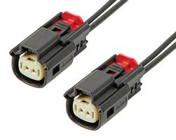 2162801023 WTB Cord, 2P MX150 Rcpt-Rcpt, 23.6" Molex