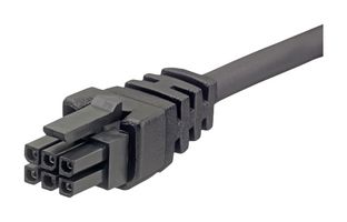 245132-0610 Cable ASSY, 6Pos, Rcpt-Rcpt, 3.3ft Molex