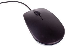 RPI-Mouse-Black/Grey Raspberry Pi Mouse, Black/Grey Raspberry-Pi