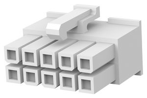 1-1586019-0 BOÎTIER DE CONNECTEUR, RCPT, 10POS, AMP 4,2 MM - À LA CONNECTIVITÉ