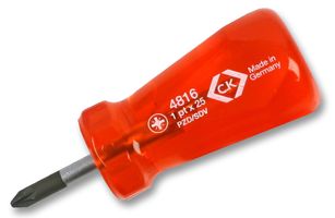 T4816 1 Screwdriver, Stubby, PZ1 X 25mm Ck Tools