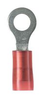 PN18-14R-M Terminal, Ring Tongue, M6, 18AWG, Red PANDUIT