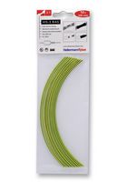 308-30165 Heatshrink, 3:1, 1.5mm, G/Y, PK10 HELLERMANNTYTON