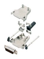 L17DTZF15-LJS-RG+L717SDA15P D Sub Connector, Plug, 15Pos, Solder Amphenol ICC