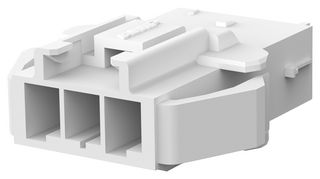177907-1 Connector Housing, Rcpt, 3WAYS Amp - Te Connectivity