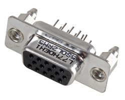L77HDEH15SOL2RM5 Connector, Hd D Sub, Rcpt, 15Pos Amphenol ICC