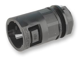 CB02602-13mm Push On Gland - Straight, Nylon, 13mm ABB