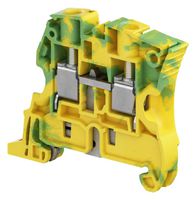 1SNK508150R0000 Terminal Block, DIN Rail, 2WAY, 6AWG Te Connectivity