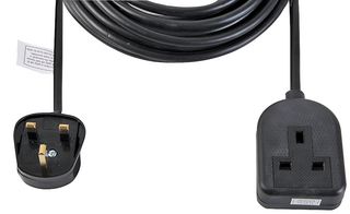 0138B-10M RALLONGE, 1VOIE, NOIR, 10M PRO ELEC