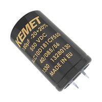 ALC10A102EL450 Cap, 1000µF, 450V, Alu Elec, Snap-In Kemet
