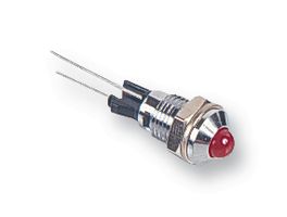 2665.8021 LED Indicator, 5mm, Red Mentor