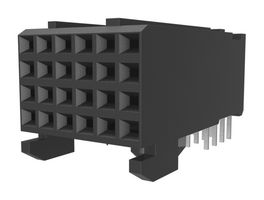 89035-102LF Backplane Conn, Rcpt, 24POS, 4ROW, 2mm Amphenol ICC