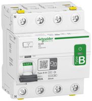 A9Z61440 RCCB, 4P, 40A, 400VAC Schneider Electric