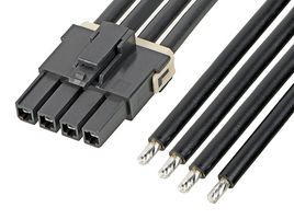 216401-1042 WTB Cord, Mega-Fit Rcpt/Free End, 300mm Molex