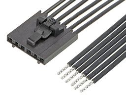 216271-1061 WTB Cord, 6P SL Rcpt-Free End, 100mm Molex
