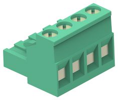 1-796634-2 Terminal Block, Pluggable, 12Pos, 12AWG Buchanan - Te Connectivity