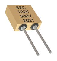 ACR06B103KGS Cap, 0.01uF, 50VDC, MLCC, Radial Kemet