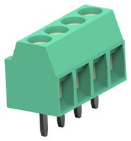 1546551-3 TB, WIRE TO BRD, R/A, 3WAY, 16AWG TE CONNECTIVITY