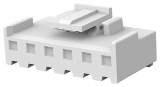 1-1123722-6 CONNECTEUR, FICHE, 6POS, 1ROWS, AMP 3.96MM - VERS CONNECTIVITÉ