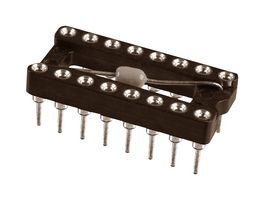 110-43-316-41-801000 . Dip Socket, 16Pos, Through Hole Mill Max