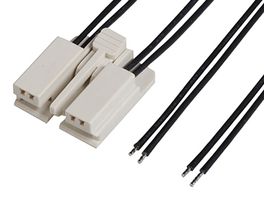 216331-1042 Cable, 4P EdgeLock Rcpt-Free End, 5.9" Molex