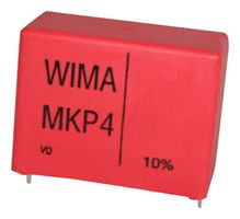 MKP4J031004D00KSSD Cap, 0.1uF, 630V, Film, Radial WIMA