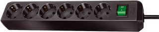 1159500400 POWER OUTLET STRIP, 6 OUTLET, 3M, 230V BRENNENSTUHL