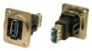 CP30205NM3 USB Adapter, 3.0 Type A-Type A, Rcpt Cliff Electronic Components