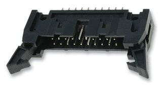 T816116A1S101CEU Header, S/Latch, STR, 2.54mm, 16WAY Amphenol ICC