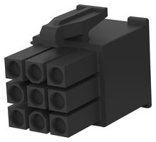 1-172169-9 BOÎTIER DE CONNECTEUR, FICHE, 9POS, AMP 4,2 MM - À LA CONNECTIVITÉ