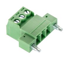 691349340004 Terminal Block, Pluggable, 4Pos, 14AWG Wurth Elektronik