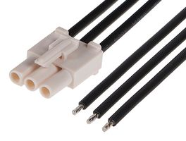 216291-1031 Cable ASSY, 3P WTB Rcpt-Free End, 5.9" Molex