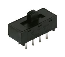 L101011MS02Q Slide Switch, SPST, 4A, 125V, THT C&K Components