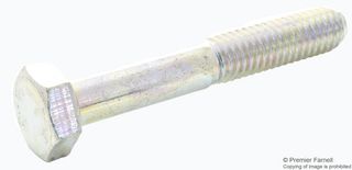 M6 40 HH88BL Z100 Bolt, Hex Head, Steel, M6X40, Pk100 Tr Fastenings