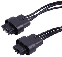 216620-1032 WTB Cable, 3P Squba Rcpt-Rcpt, 11.8" Molex