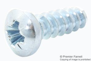 N8 0.500 PRST60 Z100 PAN HEAD POZIDRIV SCREW, STEEL, N8-16 TR FASTENINGS