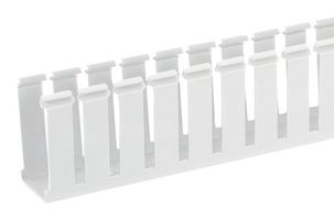 G.5x.5WH6 Wide Slot Duct, Pvc, .5x.5x6',WH,6ft PANDUIT